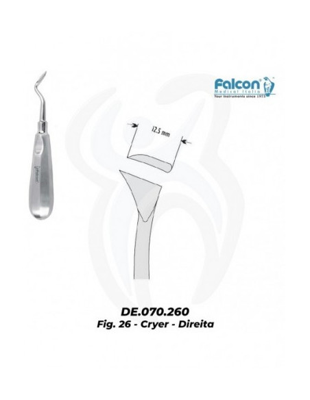 Cryer Direita 12.5mm, 26