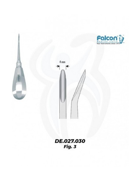 Bein Curvo Profundo 4mm, 3