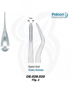 Bein Baioneta Distal 3mm, 2