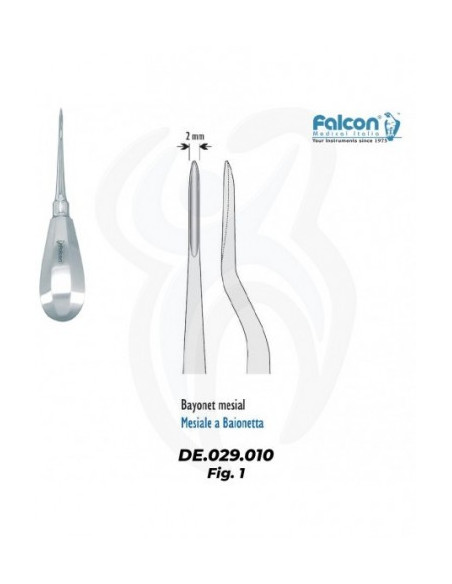 Bein Baioneta Mesial 2mm, 1
