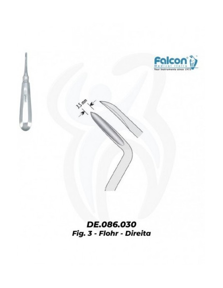 Flohr Direita 3.5mm, 3