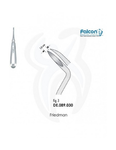Friedman Direita 3mm, 3