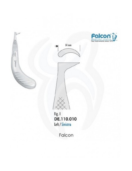 Falcon Esquerda 14mm, 1