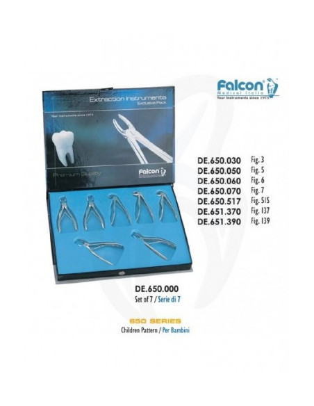 Kit Série 650 Fórceps Pediátricos