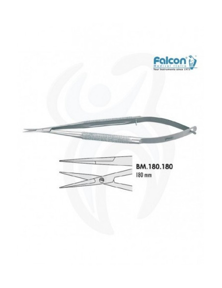Micro tesoura Reta 180mm