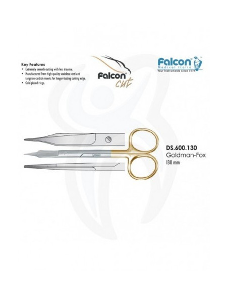 Falcon-Cut Goldman-Fox Reta 130mm