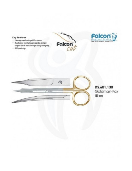 Falcon-Cut Goldman-Fox Curva 130mm