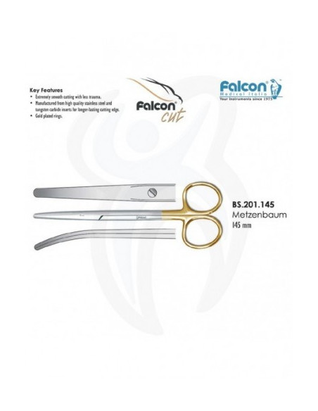 Falcon-Cut Metzenbaum Curva 145mm