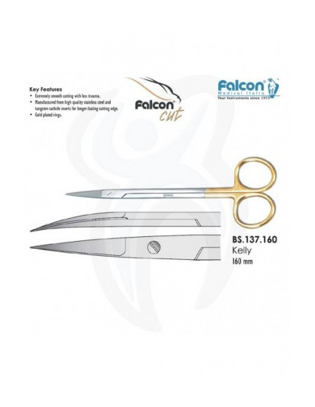 Falcon-Cut Kelly Curva 160mm