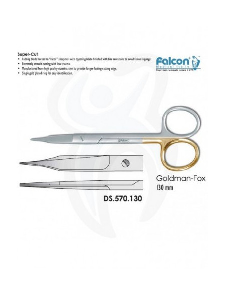 Super-Cut Goldman-Fox Reta 130mm