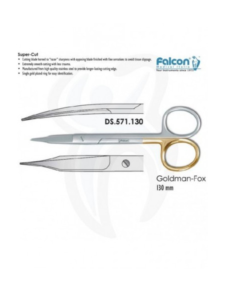 Super-Cut Goldman-Fox Curva 130mm