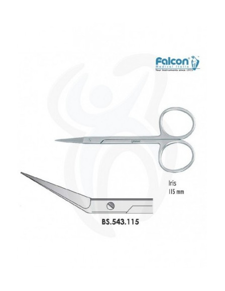 Tesoura Iris Angular 115mm