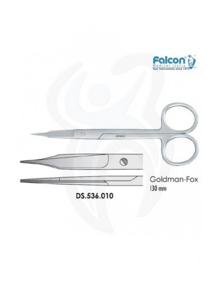 Tesoura Goldman-Fox Reta 130mm