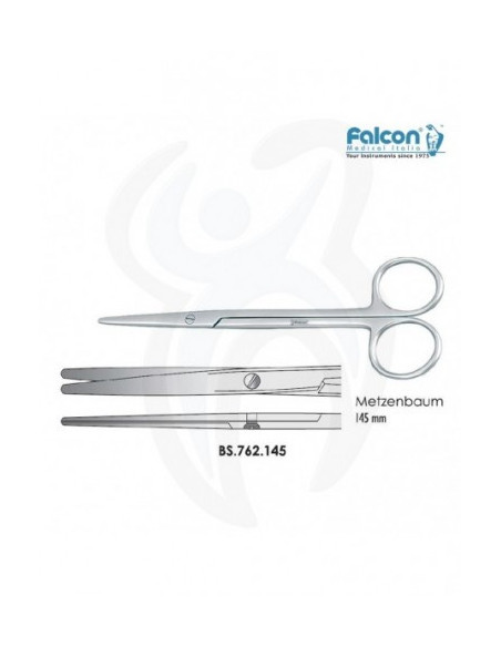 Tesoura Metzenbaum Reta 145mm