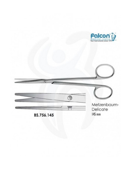 Tesoura Metzenbaum-Delicate Reta 145mm