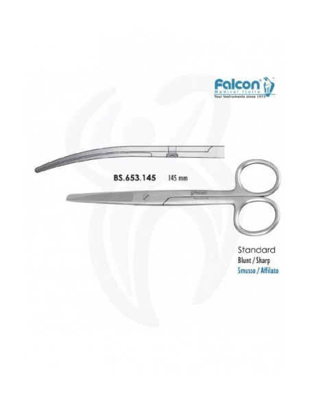 Tesoura Falcon C/A Curva 145mm