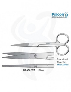 Tesoura Falcon A/A Reta 120mm