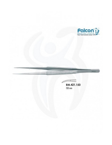 Micro Pinça Curva 150mm