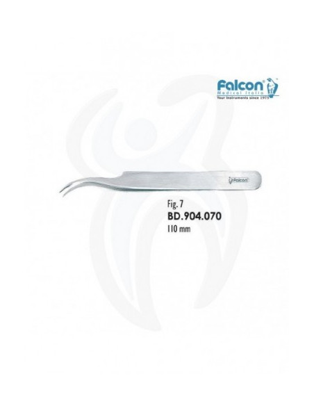 Micro Pinça 7 Curva 110mm