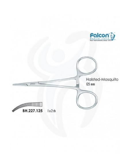 Halsted-Mosquito 1x2º Curva 125mm