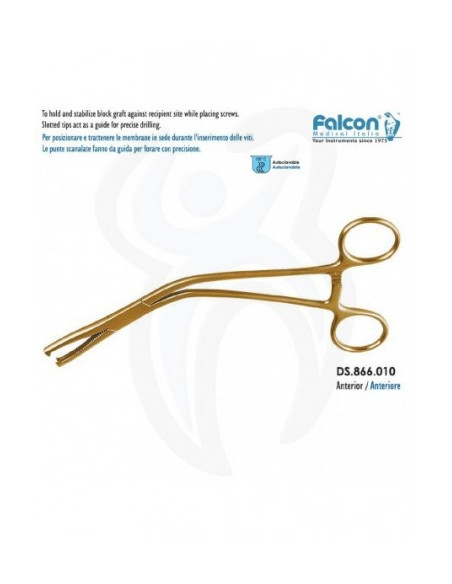 Pinça reposicionar osso Anterior