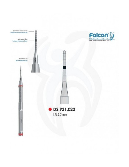 Osteótomo Reto 1.5-2.2mm
