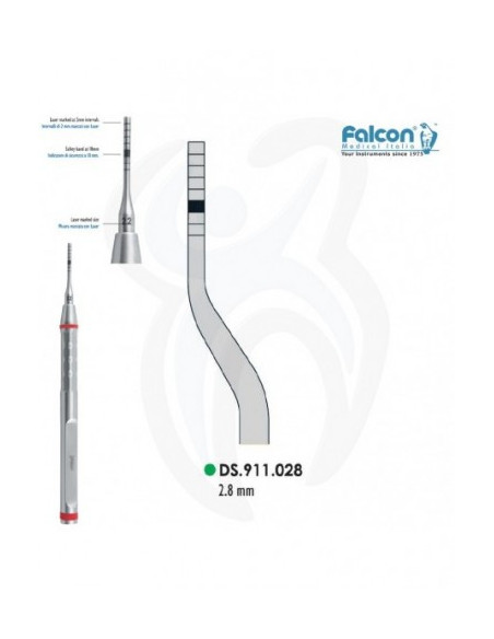 Osteótomo Baioneta 2.8mm