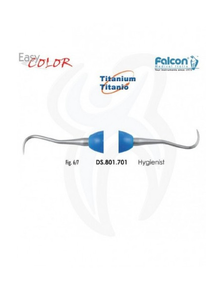 Raspador implante Titânio Hygienist 6/7