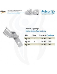 Parciais Perfuradas com Rebordo IE/SD