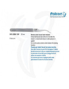 Pinça tubos bucais com ação reversa 125mm