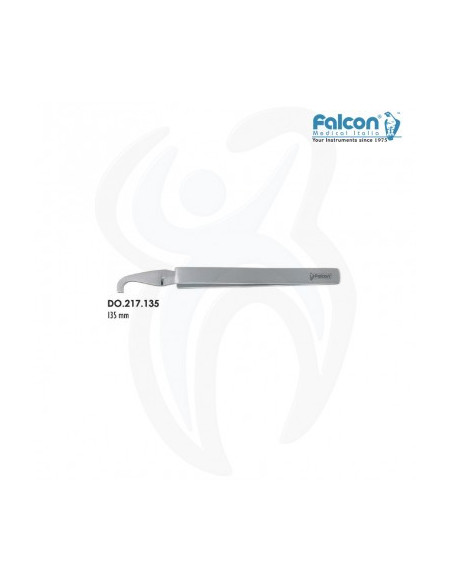 Pinça posicionar brackets curva 135mm