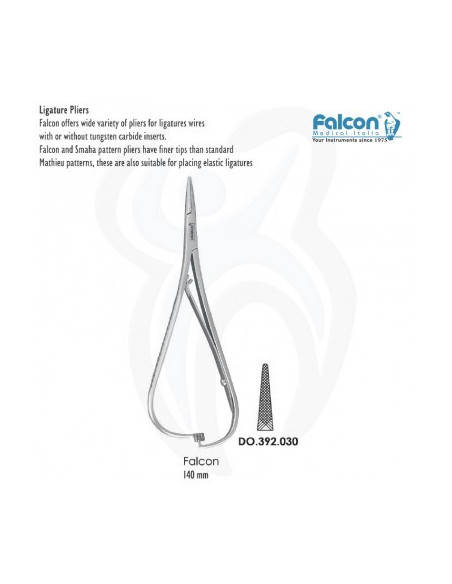 Pinça de ligadura Falcon 140mm Standard