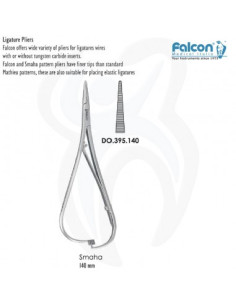 Pinça de ligadura Smaha 140mm Reta