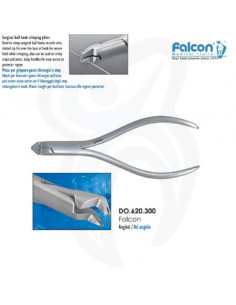 Alicate de crimpagem de gancho de bola cirúrgica Angular