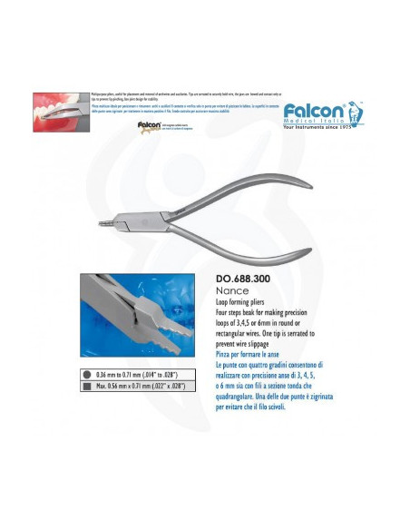 Alicate para formar loops Nance