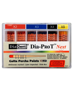 Puntas de Gutta-Percha Dia-ProT Next