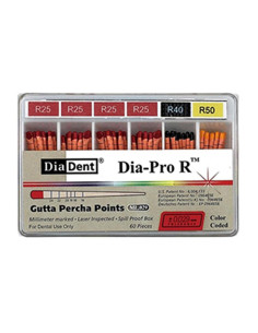 Pontas de Guta-Percha Dia-Pro R