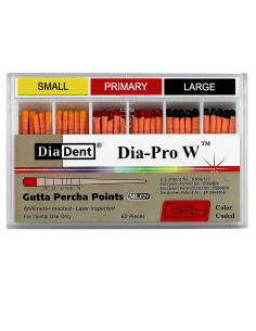 Pontas de Guta-Percha Dia-Pro W
