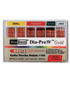 Puntas de Gutta-Percha Dia-Pro W Gold