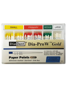 Pontas de Papel Dia-Pro W Gold