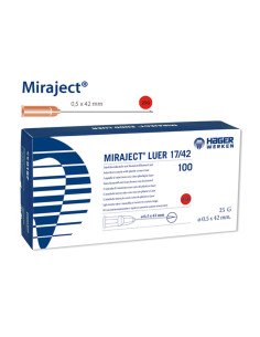 Miraject Luer Ø 0,5 mm x 42 mm