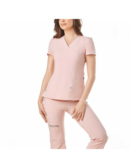 Conjunto Sanitario Abbott Femenino – Tejido Square