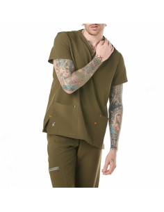 Conjunto Sanitario Abbott Masculino – Tejido Square 2