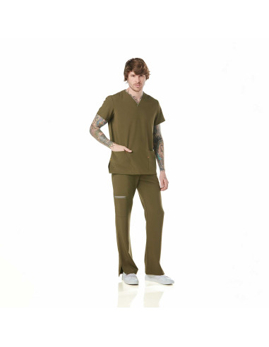 Conjunto Sanitario Abbott Masculino – Tejido Square