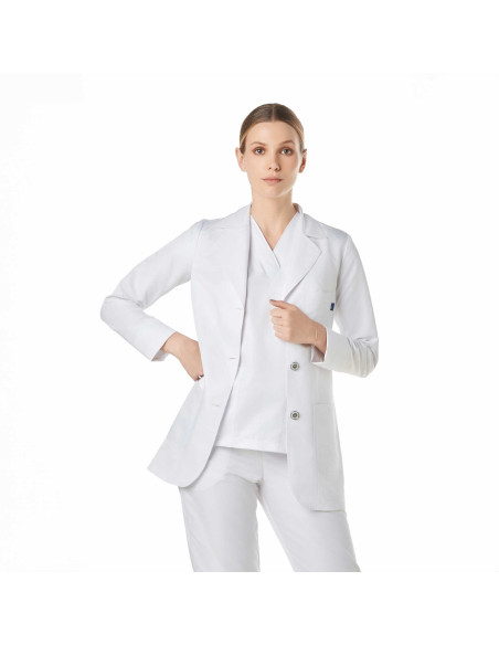 Bata Sanitária Lisboa Feminina – Tecido WIN Antibacterial