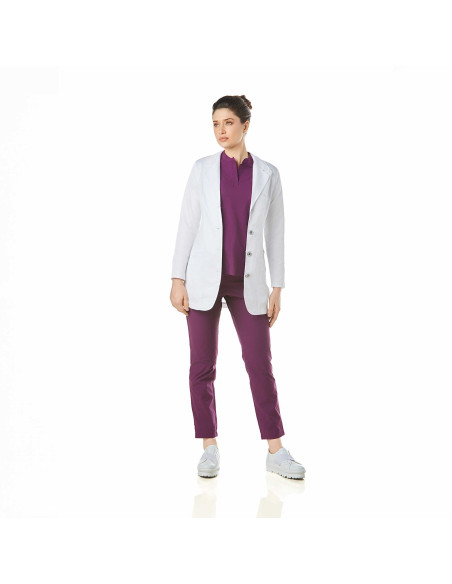 Bata Sanitaria Taylor Femenina – Tejido WIN Antibacterial