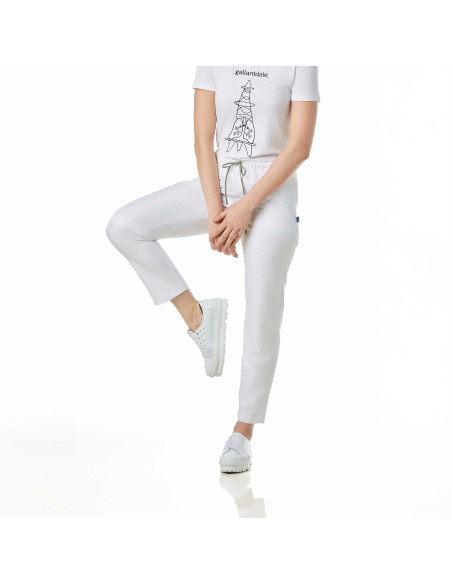 Calça Sanitária Futura Slim Feminina – Tecido WIN Antibacterial