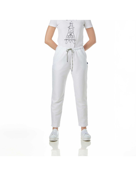 Calça Sanitária Futura Slim Feminina – Tecido WIN Antibacterial