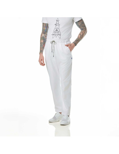 Calças Sanitárias Futura Slim Masculino – Tecido WIN Antibacterial