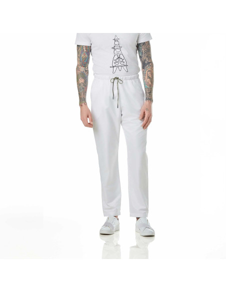 Calças Sanitárias Futura Slim Masculino – Tecido WIN Antibacterial